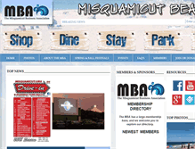 Tablet Screenshot of misquamicut.org